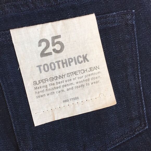 NWT J. Crew Toothpick jeans - Picture 2 of 7